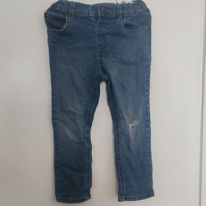 Garanimals Blue Slim Fit Jeans with Distressed Knee
